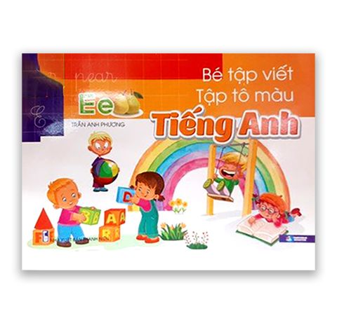 Bé Tập Viết - Tập Tô Màu Tiếng Anh