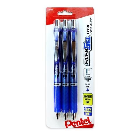 Bút Gel Pentel BLN75BP ( Vỉ 3 Cây )
