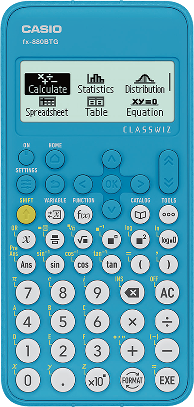 MÁY TÍNH CASIO FX-880BTG (MÀU XANH BIỂN)