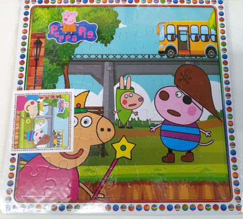 Trò Chơi Ghép Hình Thông Minh - Heo Peppa Pig