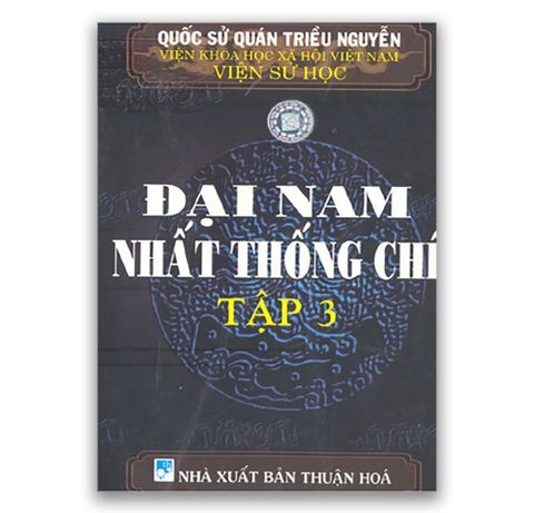 Đại Nam Nhất Thống Chí Tập 3