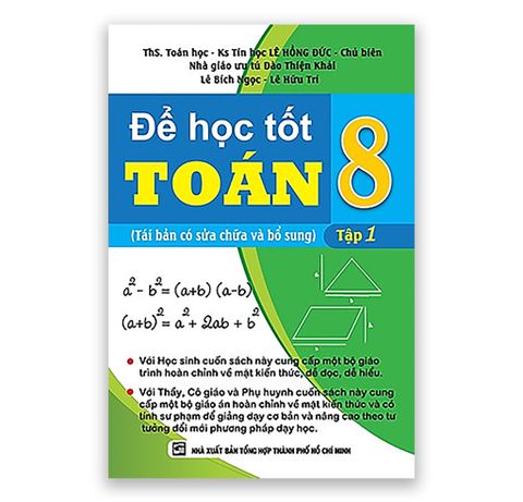Để Học Tốt Toán 8 - Tập 1
