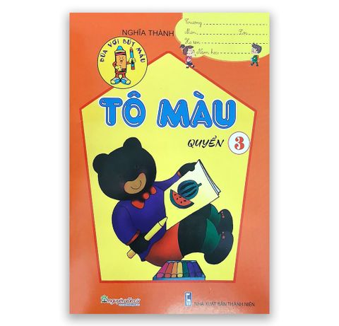 Đùa Với Bút Màu - Tô Màu Quyển 3