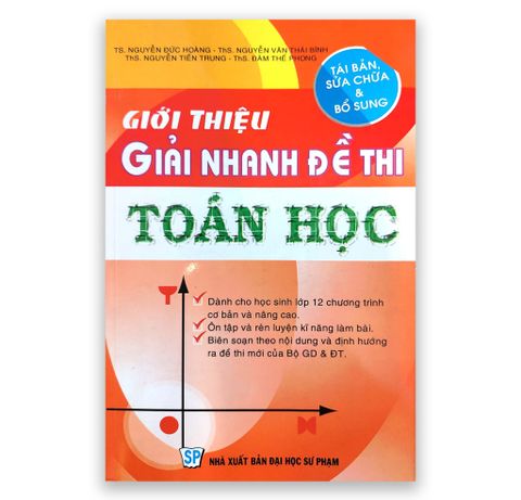 Giới Thiệu Giải Nhanh Đề Thi Toán Học