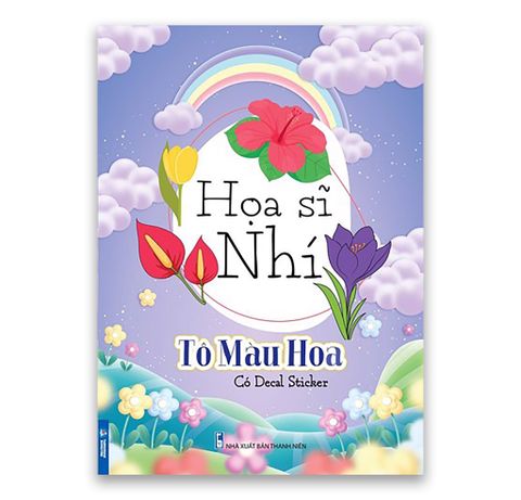 Họa Sĩ Nhí - Tô Màu Hoa