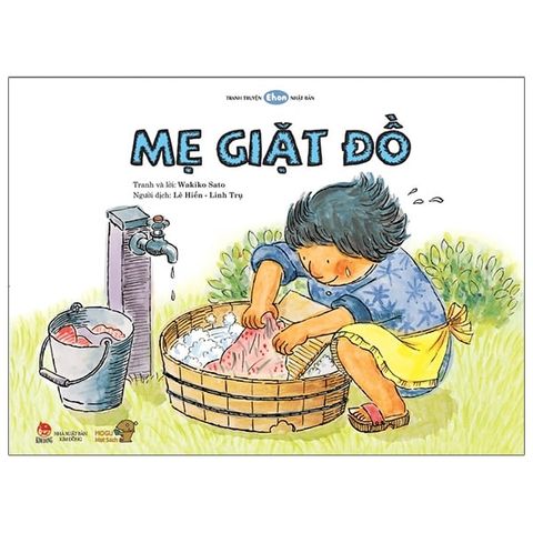 Ehon - Mọt Sách Mogu - Mẹ Giặt Đồ (Từ 3 - 6 Tuổi) (Tái Bản)