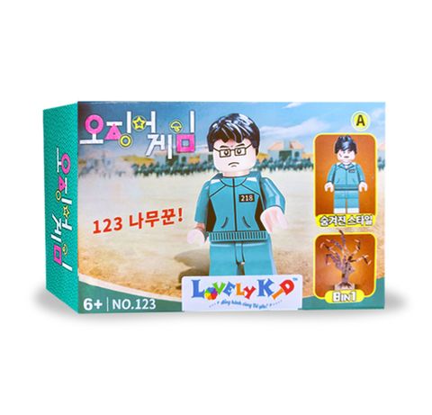 Lego Xếp Hình Squid Game 8 In 1