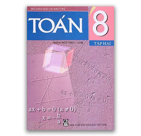 Sách Toán Lớp 8 - Tập 2 ( Song Ngữ Việt - Anh )