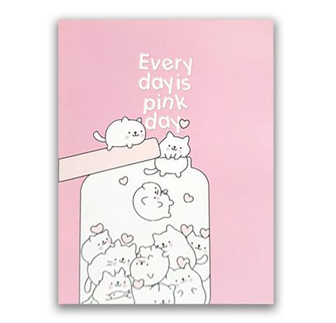 Sổ ghi chép - every day is pink day