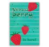 Sổ Notebook ghi chép - Strawberry