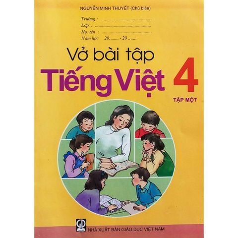 Vở Bài Tập Tiếng Việt 4 - Tập Một