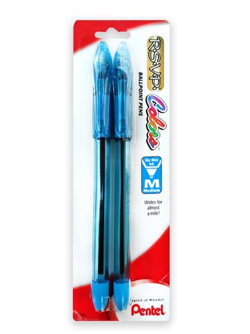 Vỉ 2 Bút RSVP BK91L Pentel