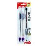 Vỉ 3 Bút Bi Pentel BK91L-A R.S.V.P.