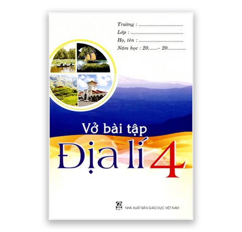 Vở Bài Tập Địa Lí Lớp 4