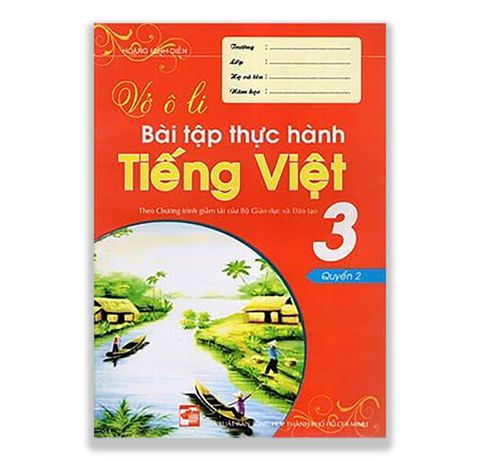 Vở Ô Li Bài Tập Thực Hành Tiếng Việt Lớp 3 - Quyển 2