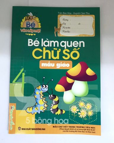 Bé Làm Quen Chữ Số Mẫu Giáo