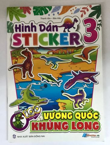 Hình Dán Sticker 3 - Vương Quốc Khủng Long