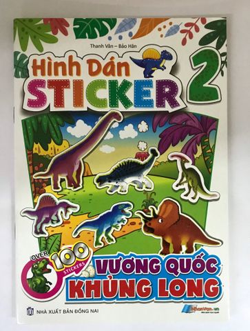 Hình Dán Sticker 2 - Vương Quốc Khủng Long