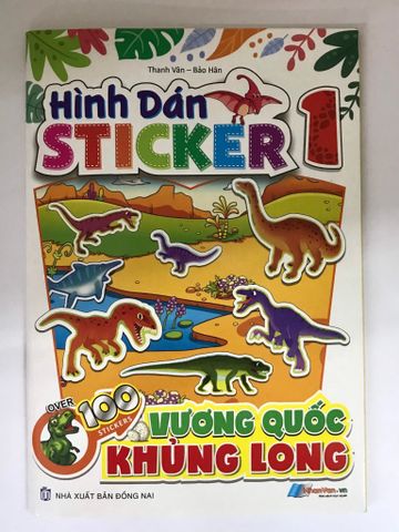 Hình Dán Sticker 1 - Vương Quốc Khủng Long