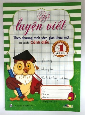 Vở Luyện Viết Lớp 1 - Tập 2 ( Cánh Diều )