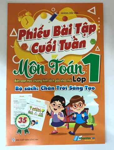 Phiếu Bài Tập Cuối Tuần Môn Toán - Lớp 1 ( Chân Trời Sáng Tạo )