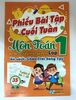 Phiếu Bài Tập Cuối Tuần Môn Toán - Lớp 1 ( Chân Trời Sáng Tạo )