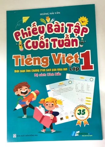 Phiếu Bài Tập Cuối Tuần Tiếng Việt - Lớp 1 ( Cánh Diều )