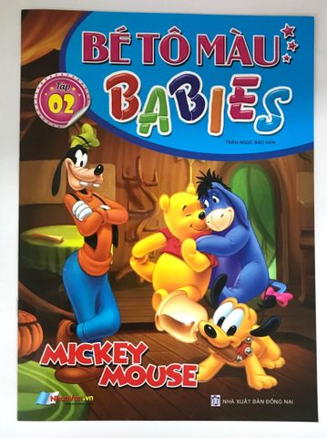 Bé Tô Màu Babies - Tập 2 ( Miskey Mouse )