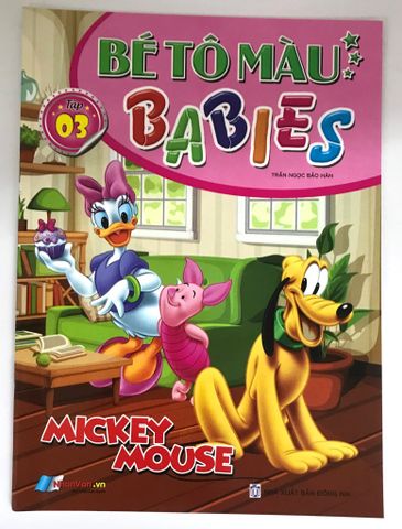 Bé Tô Màu Babies - Tập 3 ( Miskey Mouse )