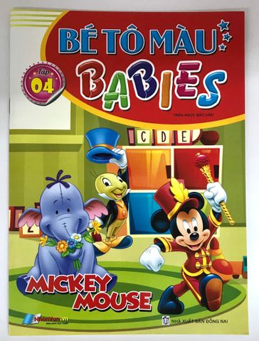 Bé Tô Màu Babies - Tập 4 ( Miskey Mouse )