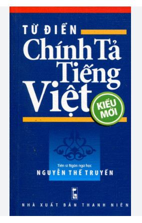 Từ Điển Chính Tả Tiếng Việt - Kiểu Mới