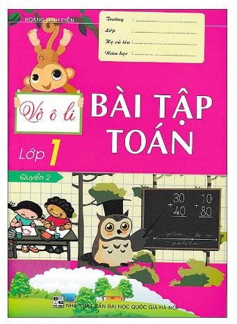 Vở Ô Li Bài Tập Toán Lớp 1 - Quyển 2