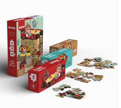Xếp Hình Puzzle - Chủ Đề Ở Nhà Vẫn Vui