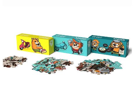 Xếp Hình Puzzle - Chủ Đề Tiệm Sửa Xe Bá Đạo