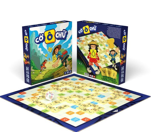 Trò Chơi Cờ Ô Chữ - Phá Vỡ Giới Hạn Vốn Từ Của Bạn - Board Game VN