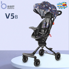 Xe đẩy cho bé Baobaohao V5-B.216 [Dù vòm, Xanh]