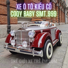 Ô tô điện cho bé kiểu xe cổ SMT.999