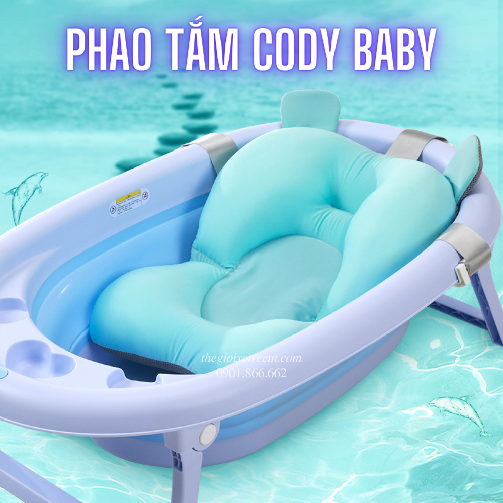 Phao tắm cho bé sơ sinh Cody Baby