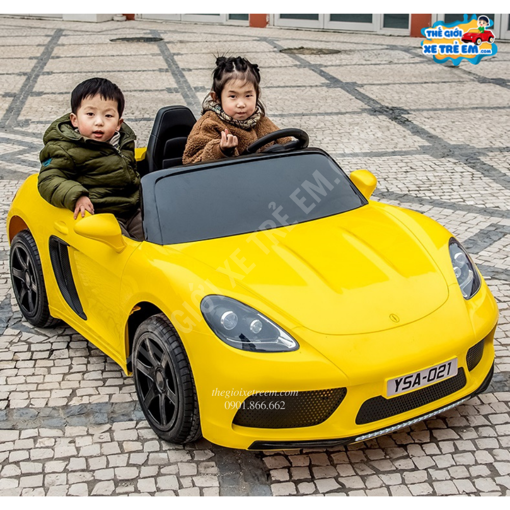 Ô tô điện cho bé bản quyền Porsche lớn YSA.021