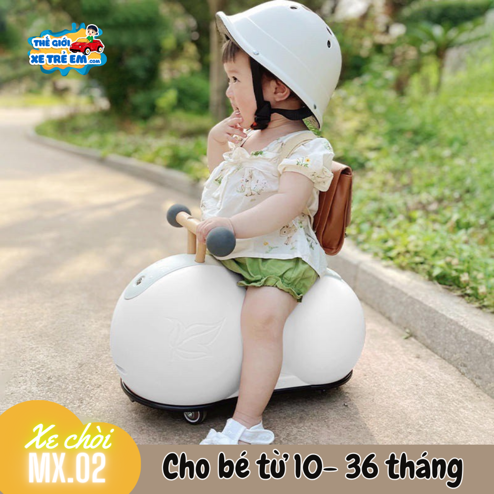 Xe chòi chân cho bé đậu phộng MX02