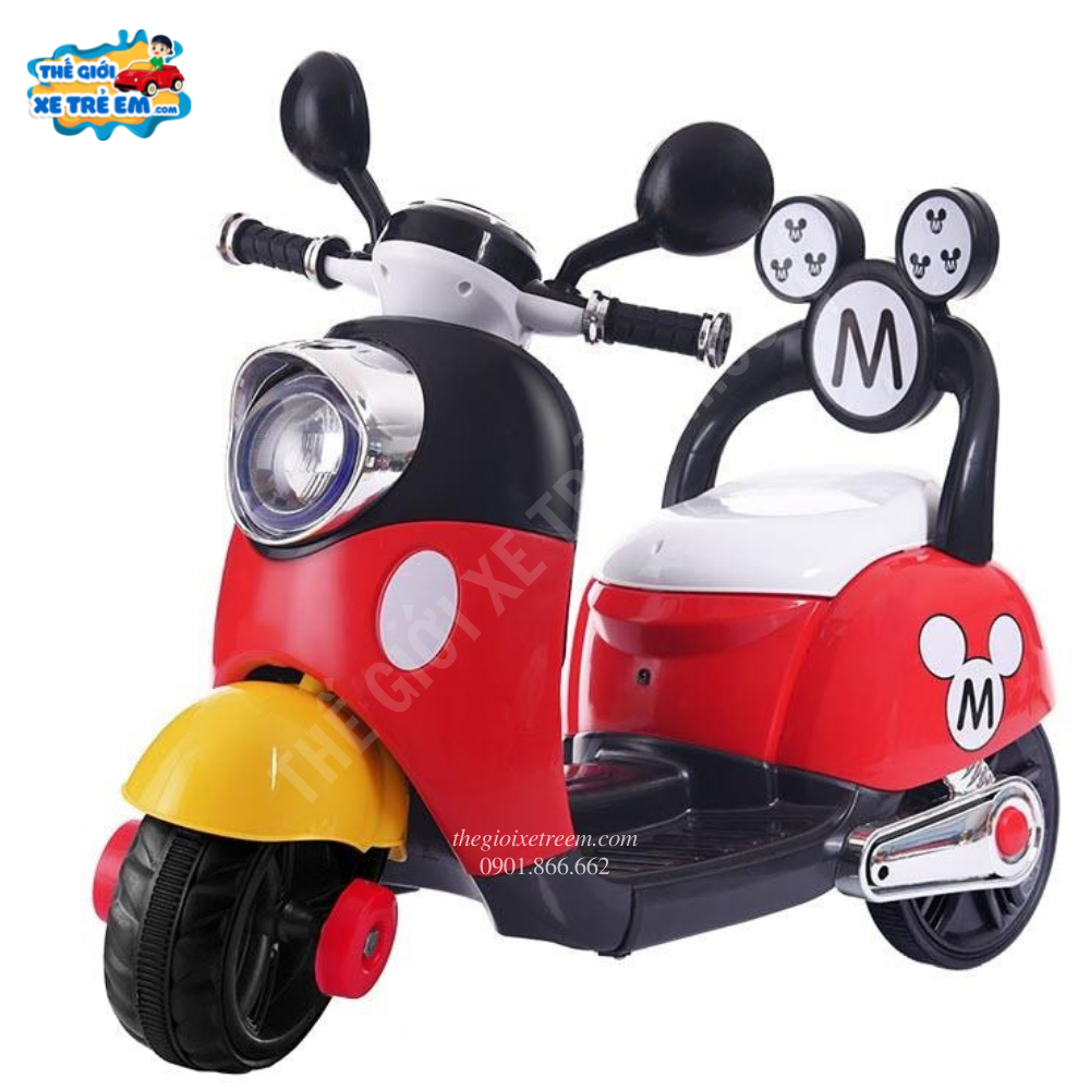 Xe mô tô cho bé Mickey HLW.6688