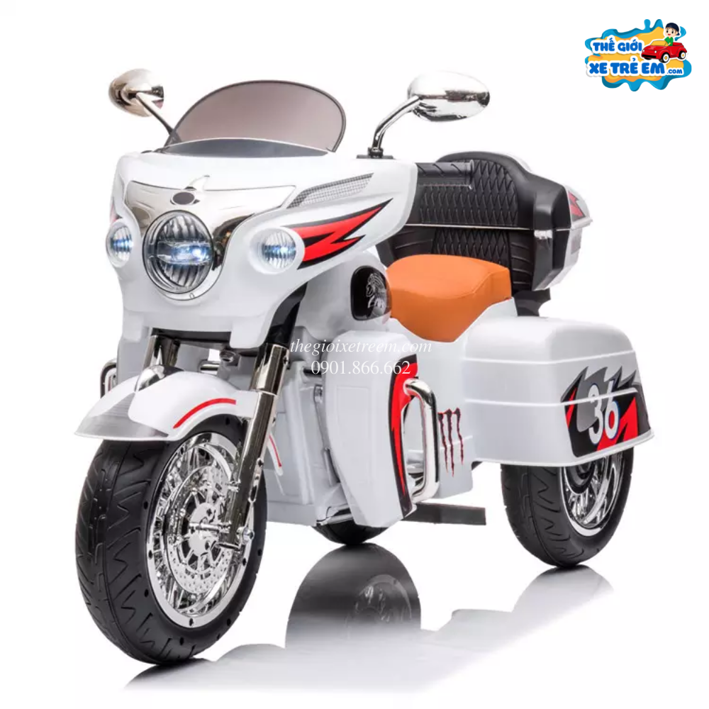 Xe mô tô cho bé Police R1800GS