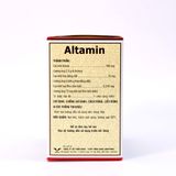 Altamin - Thuốc Bổ Gan, Giải độc, Mát gan - Hộp 100 Viên