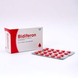 Bidiferon - Viên Sắt Bổ Máu - Hộp 100 Viên