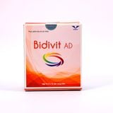 Bidivit AD - Bổ Sung Vitamin A,D Cho Mắt Sáng Dáng Cao - Hộp 100 Viên