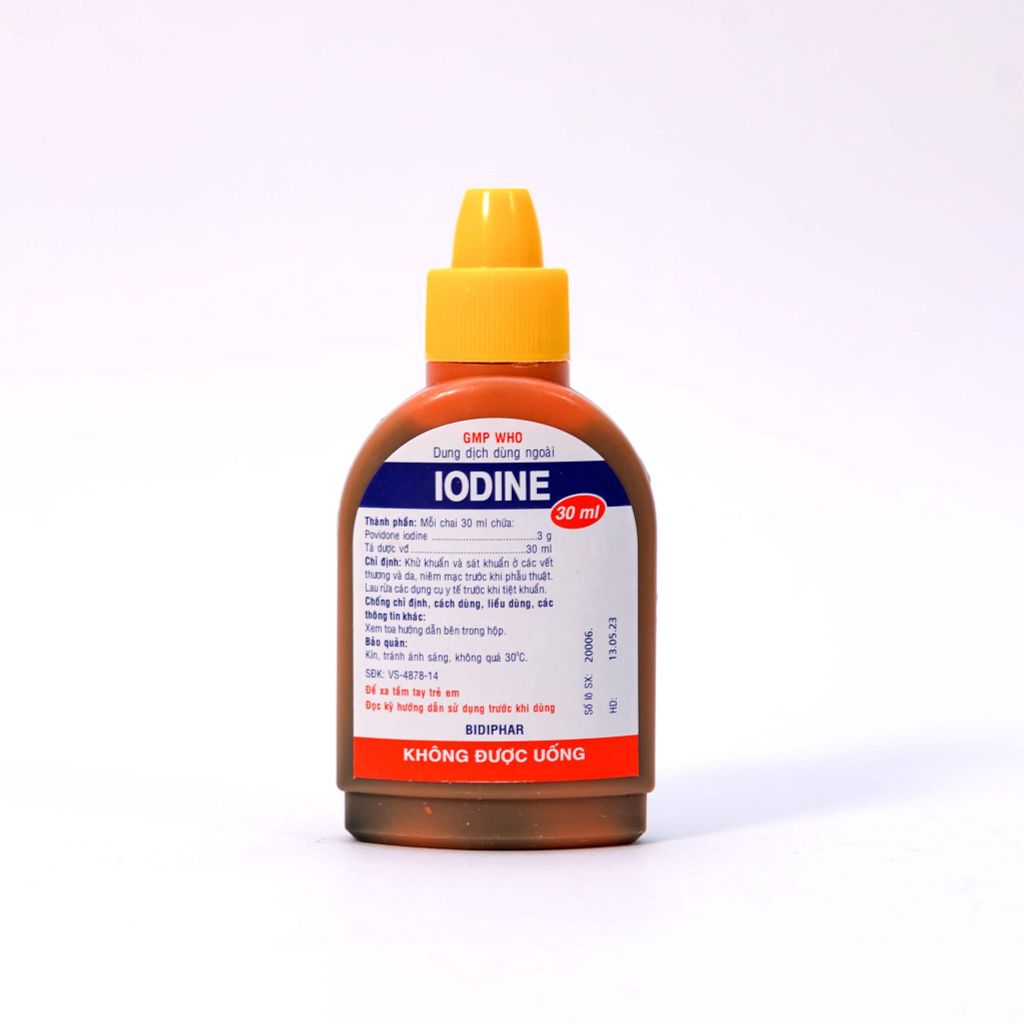 Iodine Thuốc Sát Trùng Bidiphar