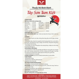 Cồn dạng xịt Tây Sơn Tam Kiệt