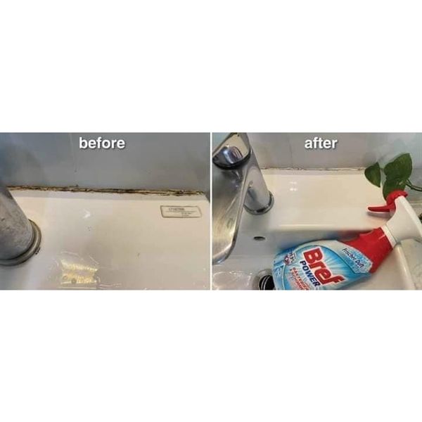 Chai xịt khử nấm mốc diệt khuẩn BREF 750ml