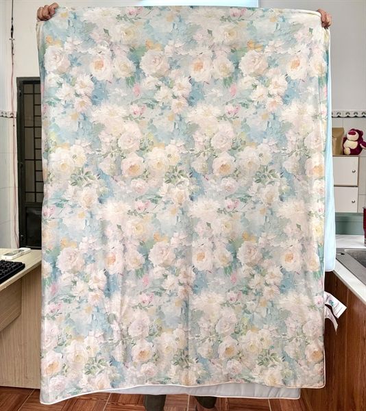 CHĂN LẠNH NHẬT BẢN 200*220cm HỌA TIẾT HOA