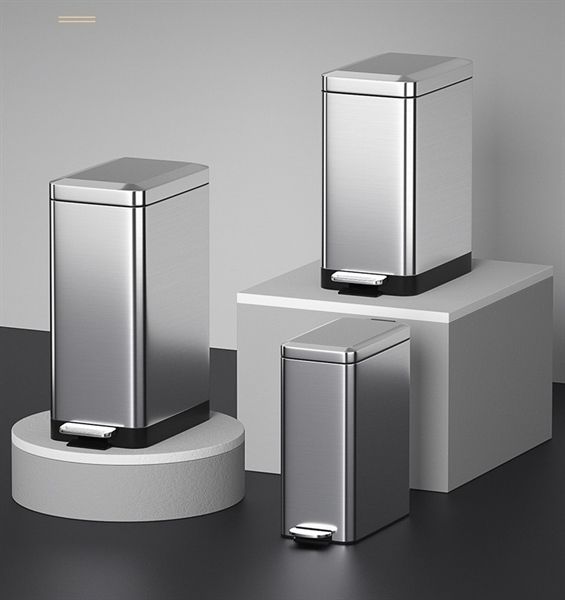 Thùng rác inox cao cấp Tobin 15L